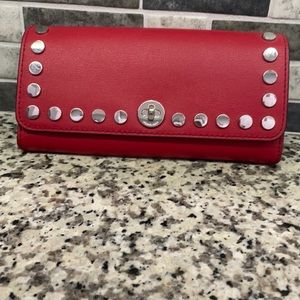 Micheal Kors wallet red